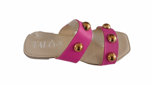 Sandalias Tiras con Estoperoles Flamingo  mod.14 0004