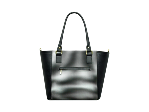 Bolsa Cuadros Negro Blanco mod. 103 9004 - Image 2