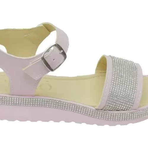 Sandalia Infantil Piedras Rosa 014 0004