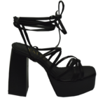 Zapatillas Tacón Alto Negro mod. 108 3200
