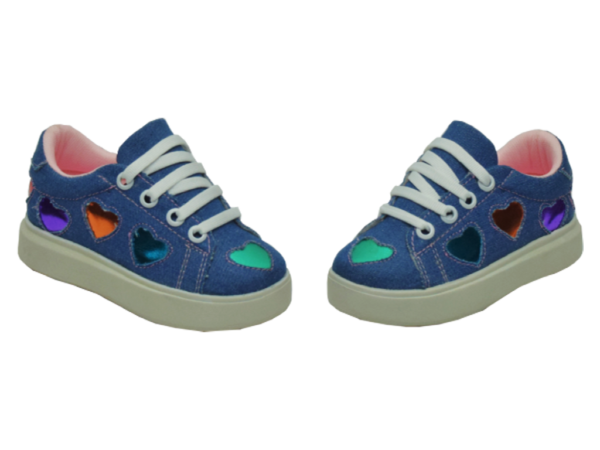 Tenis Infantil Corazon Mezclilla mod: 102 1000 - Image 2