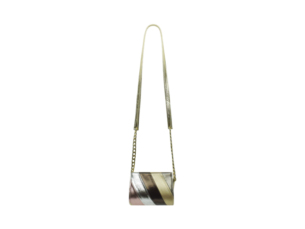 Bolsa Rayas Metálico mod.  23 9053