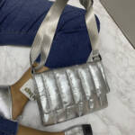 Bolsa Brilloso Bollon Plata 23 9065