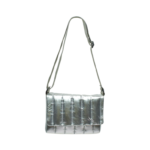 Bolsa Brilloso Bollon Plata 23 9065 - Image 2