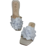 SANDALIA BLANCA FLOR 28 5003 - Image 3