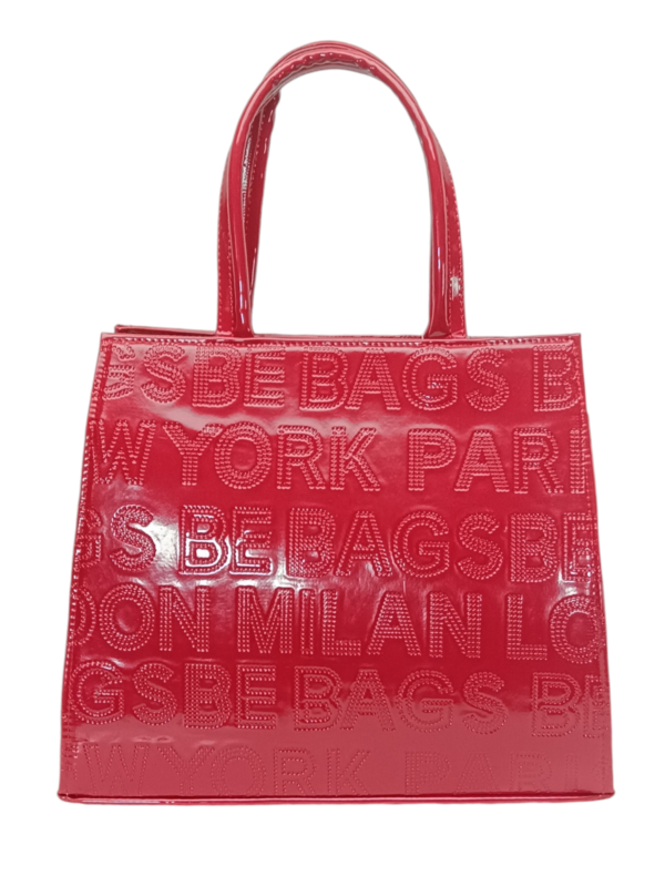Bolsa de Mano en Charol Rojo Mod. 23 0269 - Image 3
