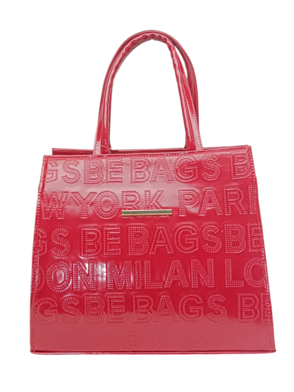 Bolsa de Mano en Charol Rojo Mod. 23 0269 - Image 2
