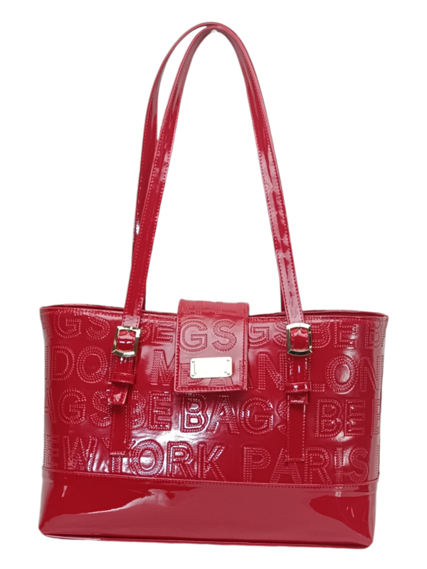 Bolso HC de Charol Rojo Mod. 23 9051 - Image 2