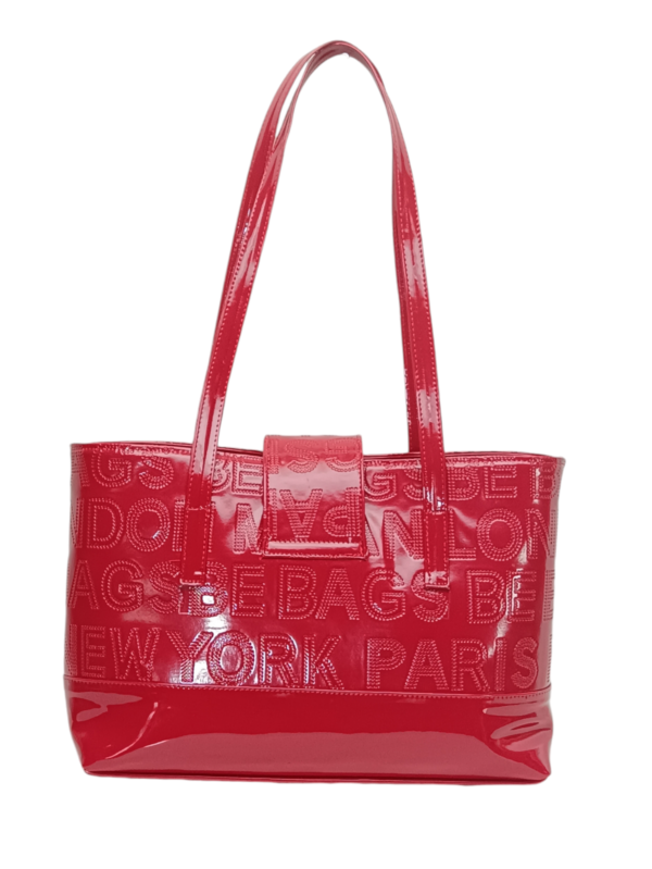 Bolso HC de Charol Rojo Mod. 23 9051 - Image 3