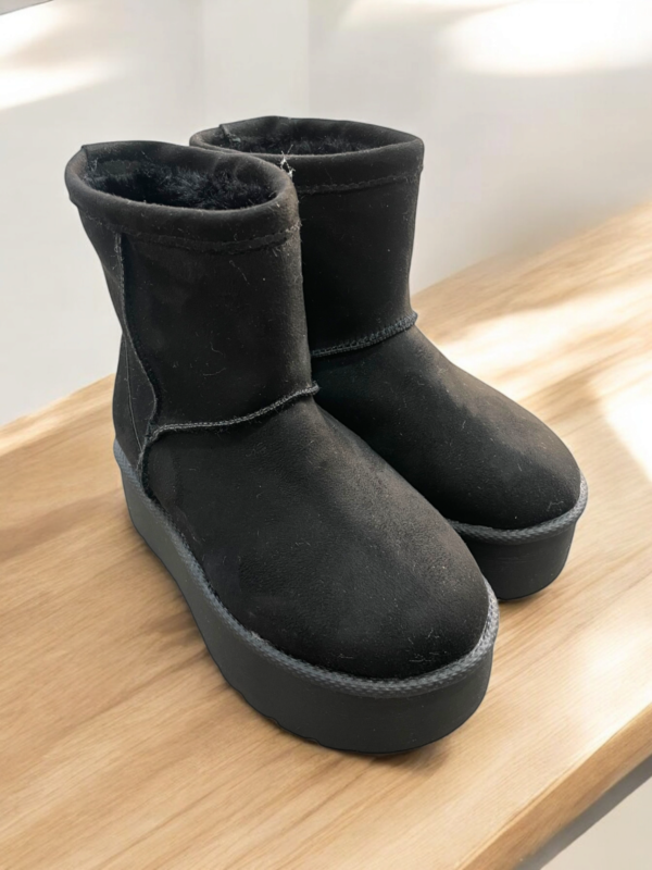 Botas Lisas Infantiles color Negro Mod. 44 5000