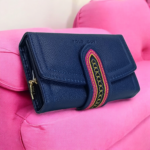 Cartera Azul Marino para Dama Mod. 10 2404