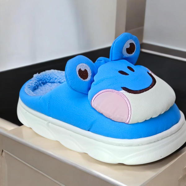 Pantufla Infantil de Rana Azul Mod. 4010