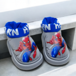 Botita Infantil de Spiderman Gris con Azul Mod. 0237