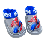 Botita Infantil de Spiderman Gris con Azul Mod. 0237 - Image 3