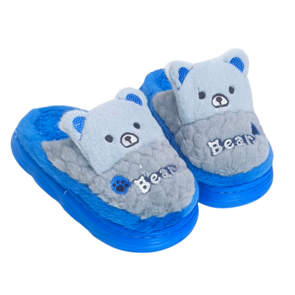 Pantufla Infantil Azul de Osito Mod. 1016 - Image 3