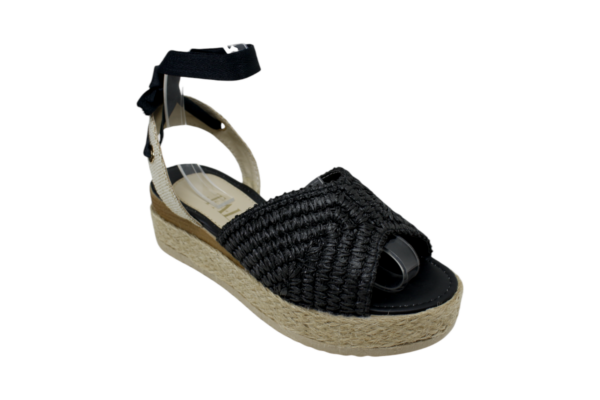 Alpargata de Yute en color Negro Mod. 04 0600