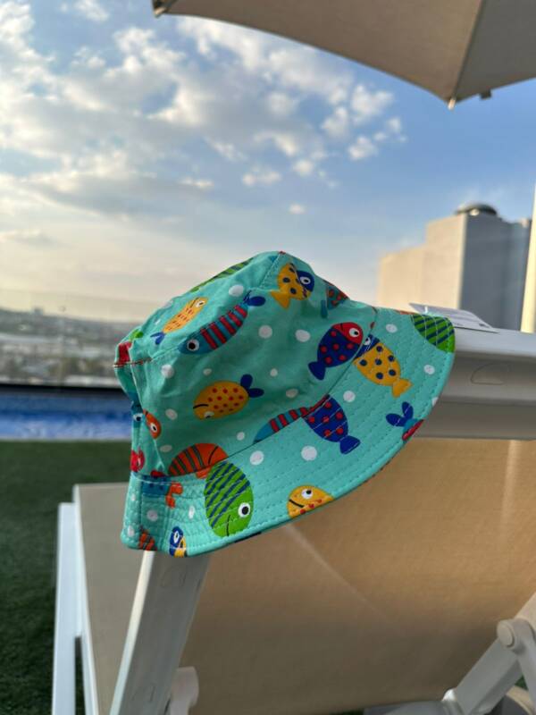 Sombrero Infantil Bucket Azul Mod. 10 1055