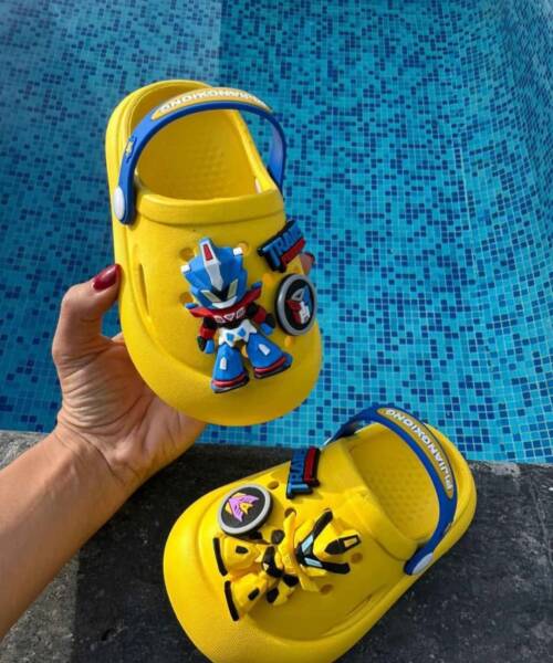Crocs Amarillos de Transformers Mod. 26 2530
