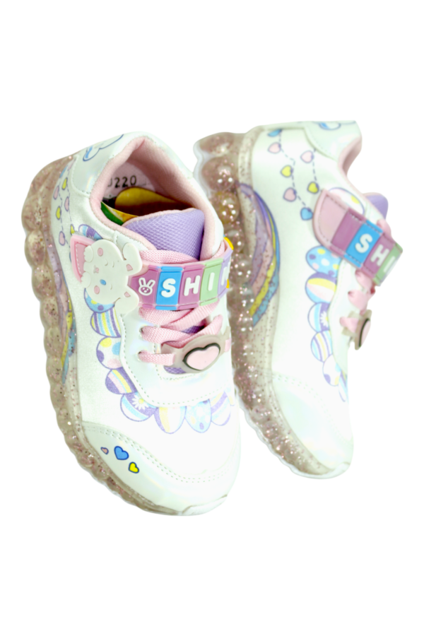 Tenis Infantil de Conejito Blanco Mod. 26 0220 - Image 3