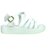 Sandalias Infantiles de Tiras Blancas Mod. 26 0502 - Image 2