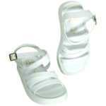 Sandalias Infantiles de Tiras Blancas Mod. 26 0502 - Image 3