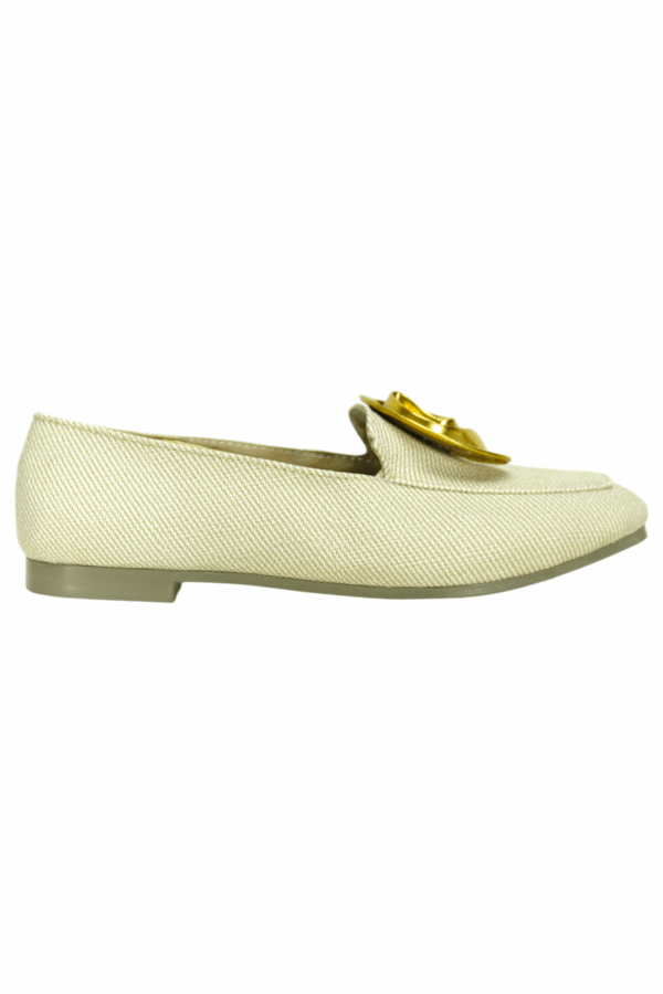 Valerinas Beige con Adorno de Caracol Mod. 02 5013 - Image 2