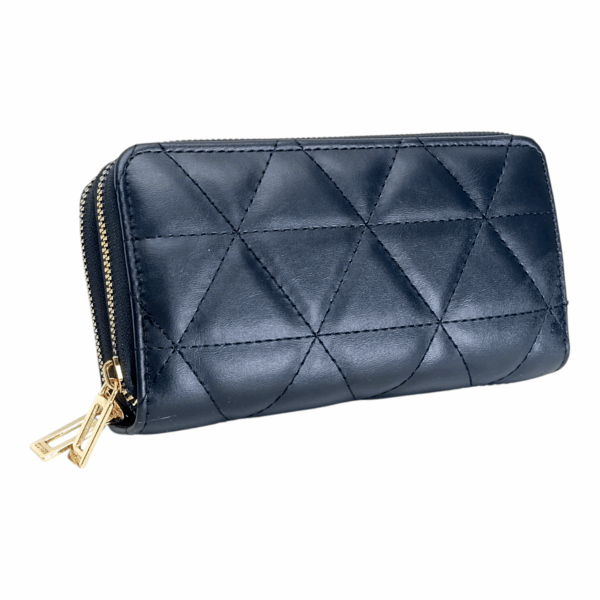 Cartera Negra estilo Abollonado Mod. 10 9059 - Image 3
