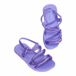 Sandalia Infantil Lila de Brillos Mod. 102 0433 - Image 3