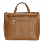 Bolsa Mediana Tejida en color Shedron Mod. 24 0918 - Image 3