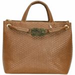 Bolsa Mediana Tejida en color Shedron Mod. 24 0918 - Image 2