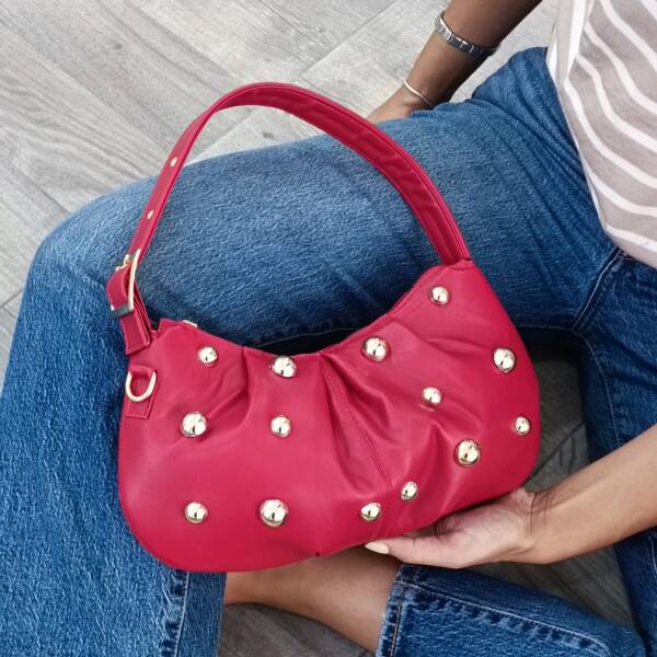 Bolso Rojo con Estoperoles Mod. 24 9002