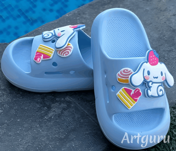 Sandalias Abiertas Azules de Sanrio Mod. 102 2631