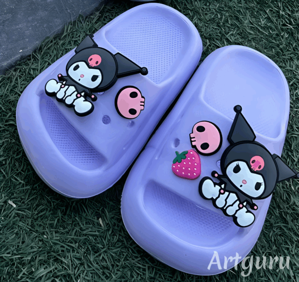 Sandalias Abiertas Lilas de Sanrio Mod. 102 2631
