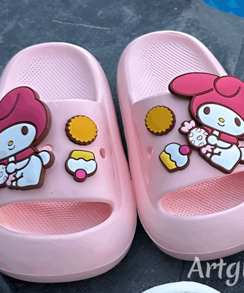 Sandalias Abiertas Rosas de Sanrio Mod. 102 2631