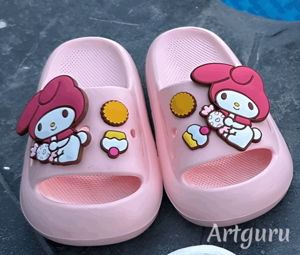 Sandalias Abiertas Rosas de Sanrio Mod. 102 2631