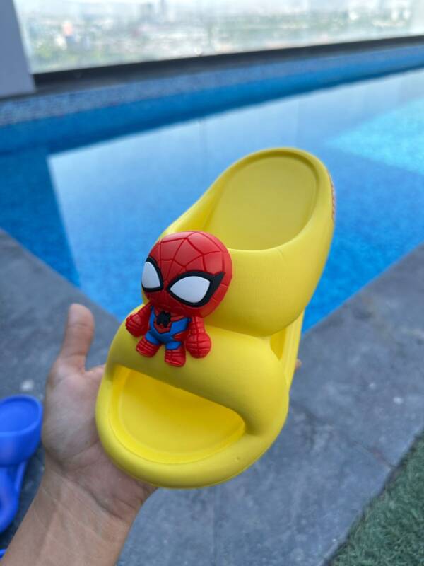 Sandalia Infantil de Spiderman Amarilla Mod. 102 2633