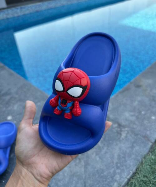 Sandalia Infantil de Spiderman Azul Mod. 102 2633