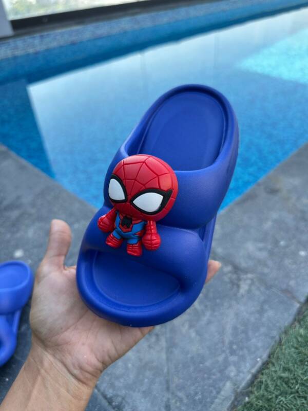 Sandalia Infantil de Spiderman Azul Mod. 102 2633