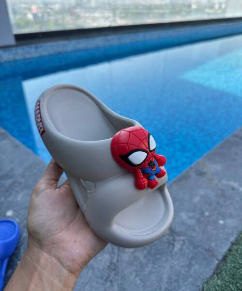Sandalia Infantil de Spiderman Gris Mod. 102 2633