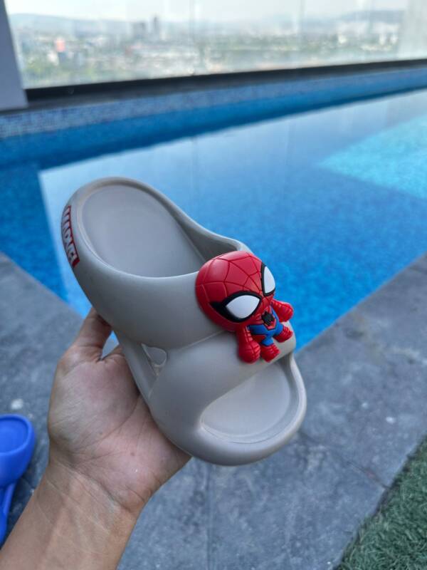 Sandalia Infantil de Spiderman Gris Mod. 102 2633