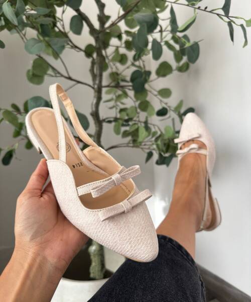 Valerina Beige con Moñitos Mod. 25 2514