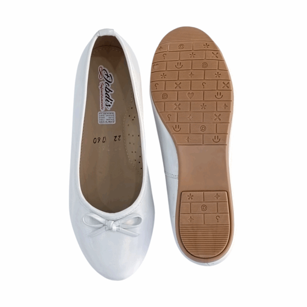 Valerina Blanca con Moñito para Niñas Mod. 26 0760 - Image 4