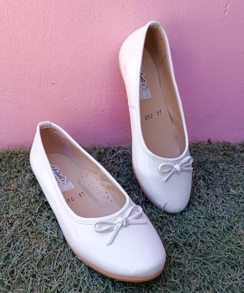 Valerina Blanca con Moñito para Niñas Mod. 26 0760