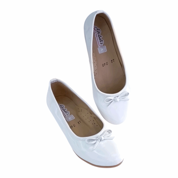 Valerina Blanca con Moñito para Niñas Mod. 26 0760 - Image 3