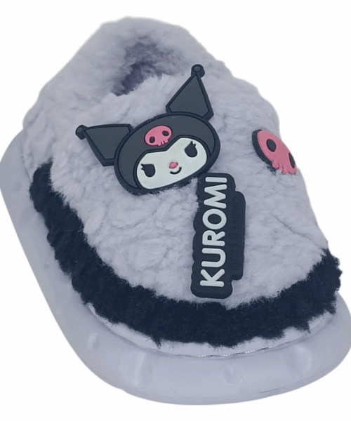 Dulces y Traviesas Pantuflas Sanrio Kuromi Mod. 102 6348
