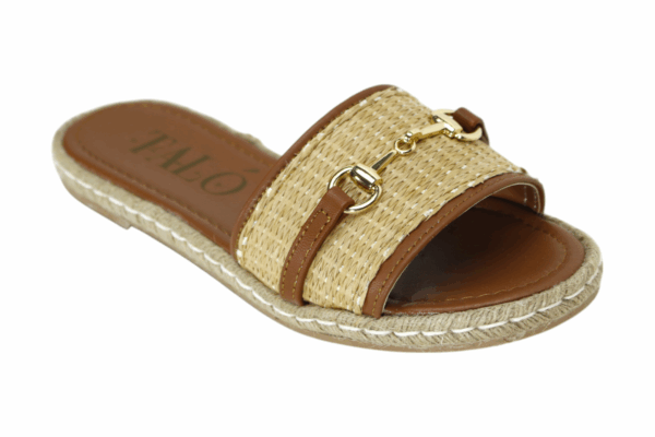 Sandalias Tan de Rattan con Yute Mod. 44 0302 - Image 3