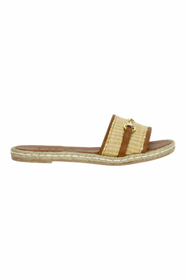 Sandalias Tan de Rattan con Yute Mod. 44 0302 - Image 2