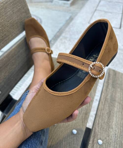 Zapatos Tipo Flats De Color Meye  Mod. 04 0900