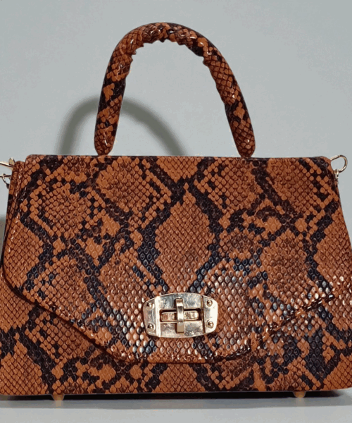 Impacto en Shedrón: Bolso Estilo Piel de Serpiente con Carácter MOD. 06 1014