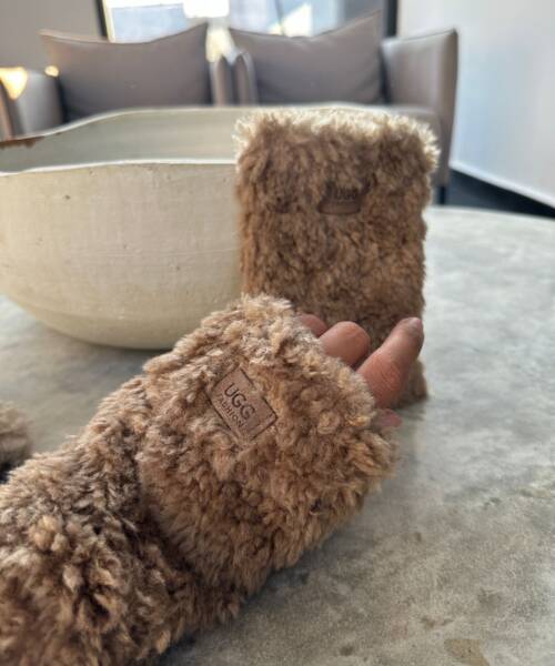 Guantes UGSS Camel Afelpados de Dama Mod. 10 0638